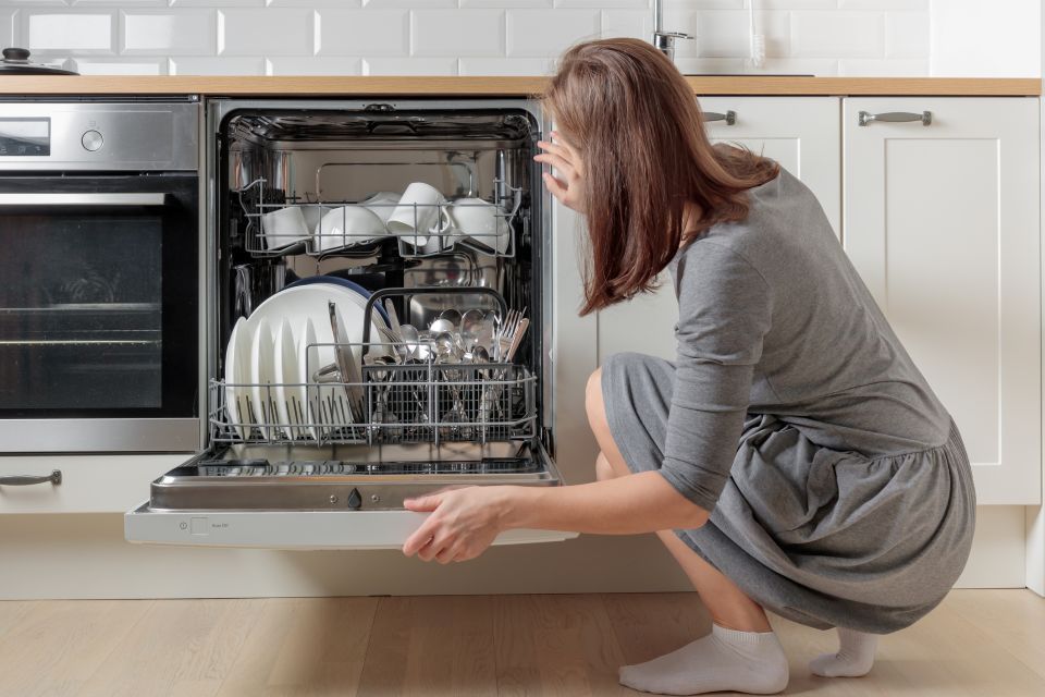 dishwasher not draining 