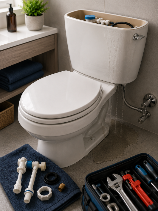 leaking toilet repair adelaide