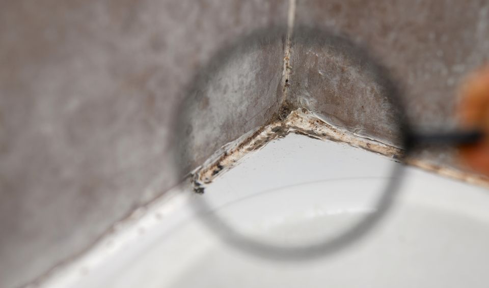 mould in bathroom