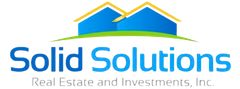 The logo for solid solutions real estate and investments inc.