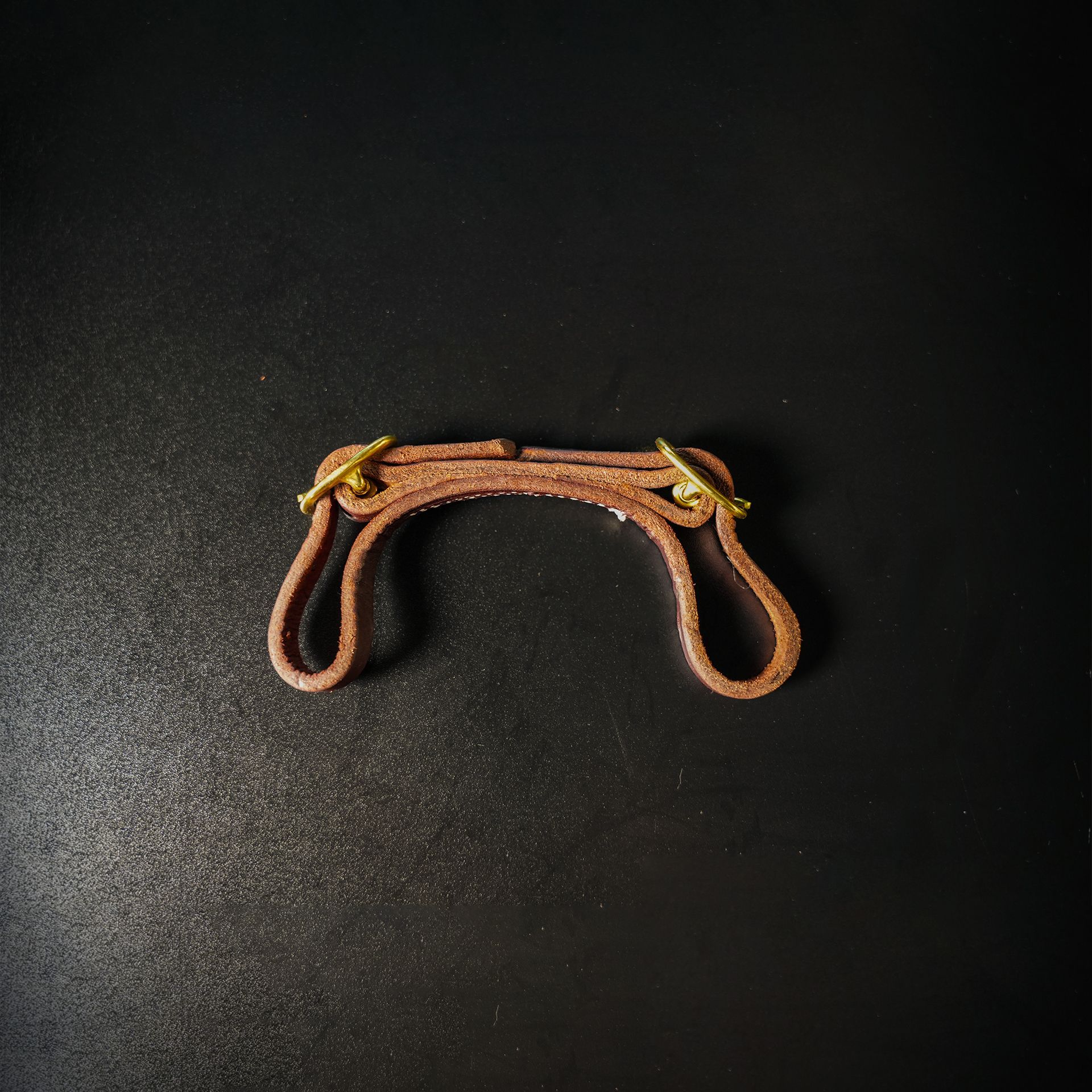 Rock Solid Brass Curb Strap