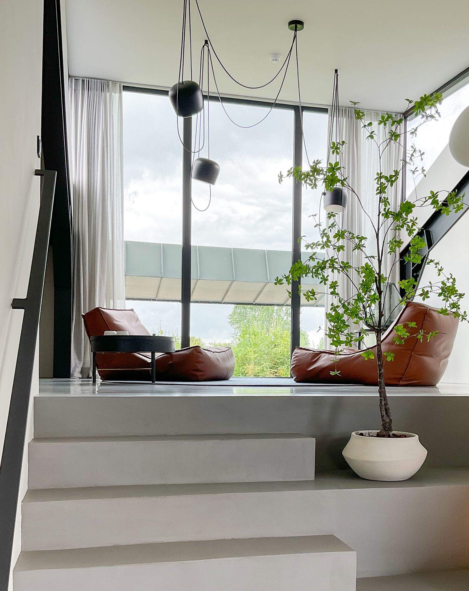 Twee relax fauteuils van Verzelloni