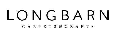 Het logo voor Long Barn Carpets and Crafts