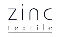 Een logo voor zinktextiel op een witte achtergrond.