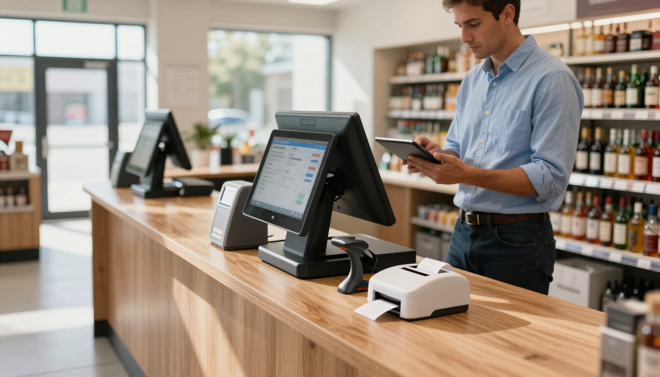 Liquor store POS deployment