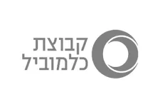 The logo is in hebrew and has a circle in the middle.