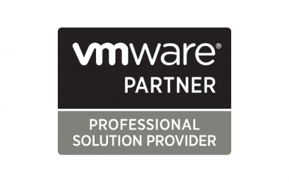 A vmware partner professional solution provider logo
