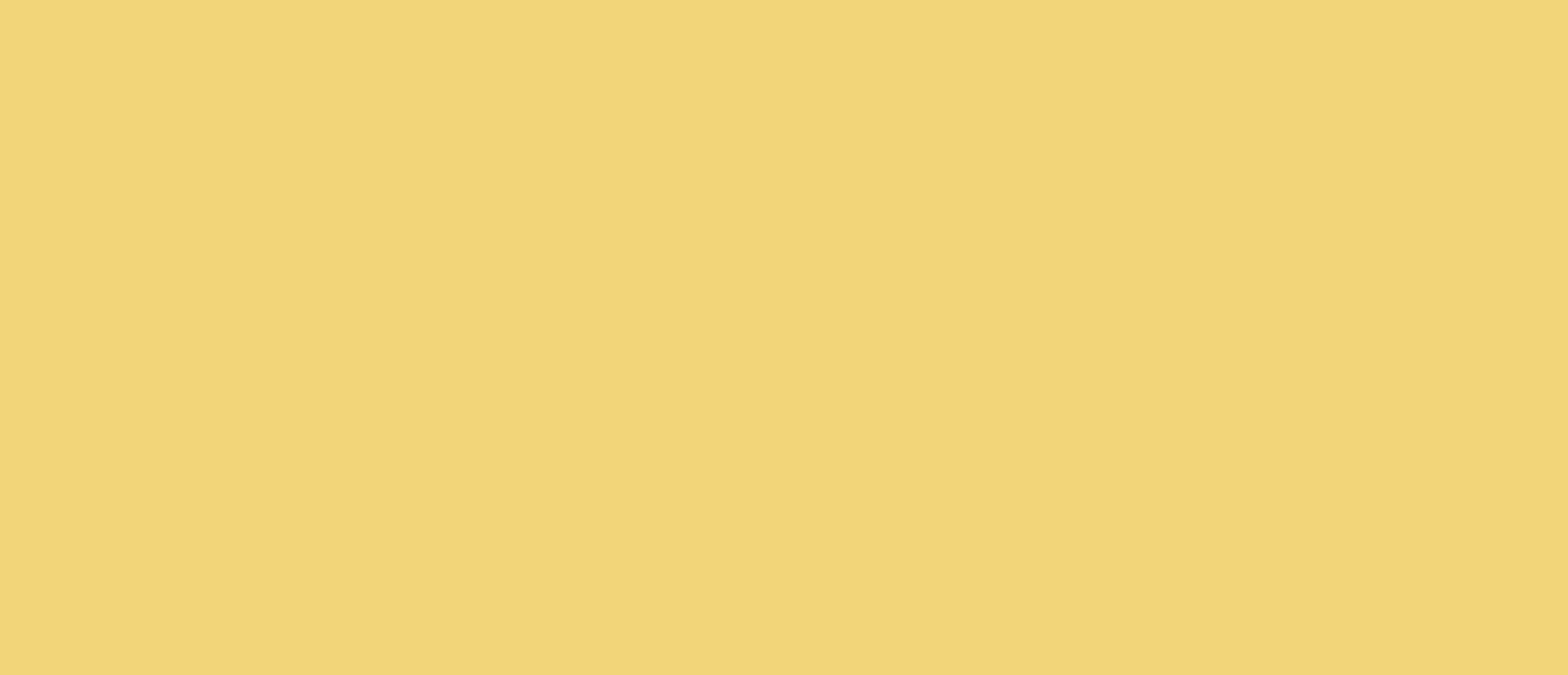 Solid pale yellow background.