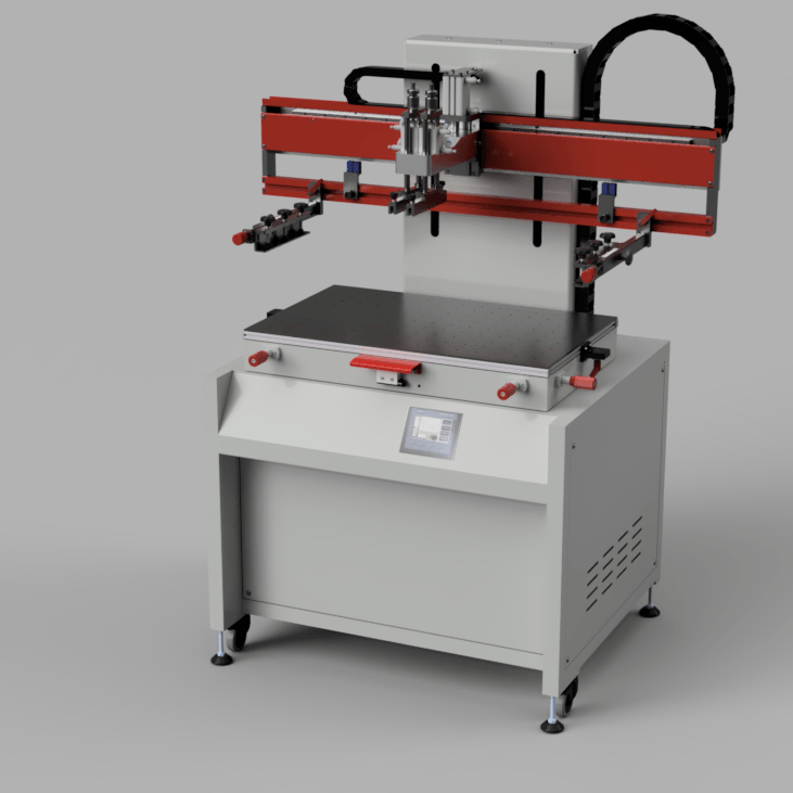 Siebdruckmaschine Flachdruck