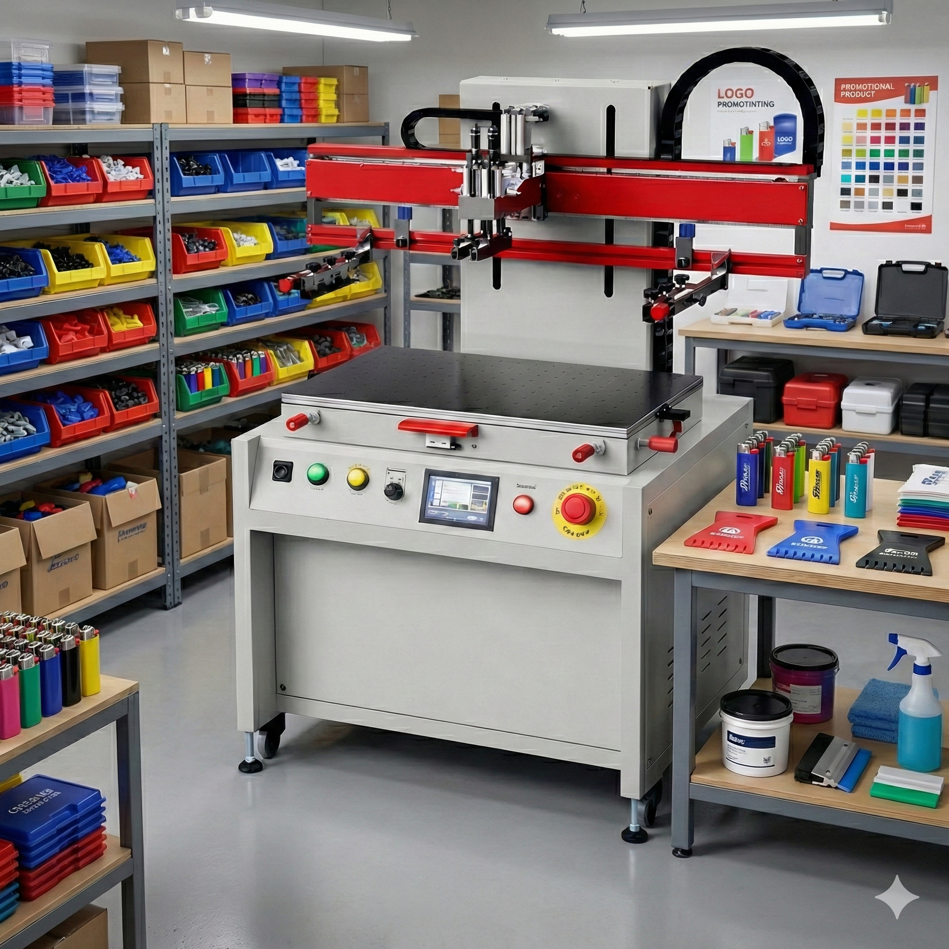 Werbemittel & Kunststoffverarbeitung Siebdruck Alraun Maschinenbau