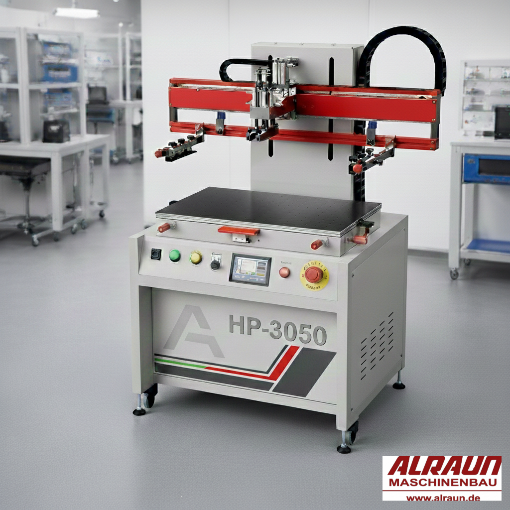 Werbemittel & Kunststoffverarbeitung Siebdruck Alraun Maschinenbau