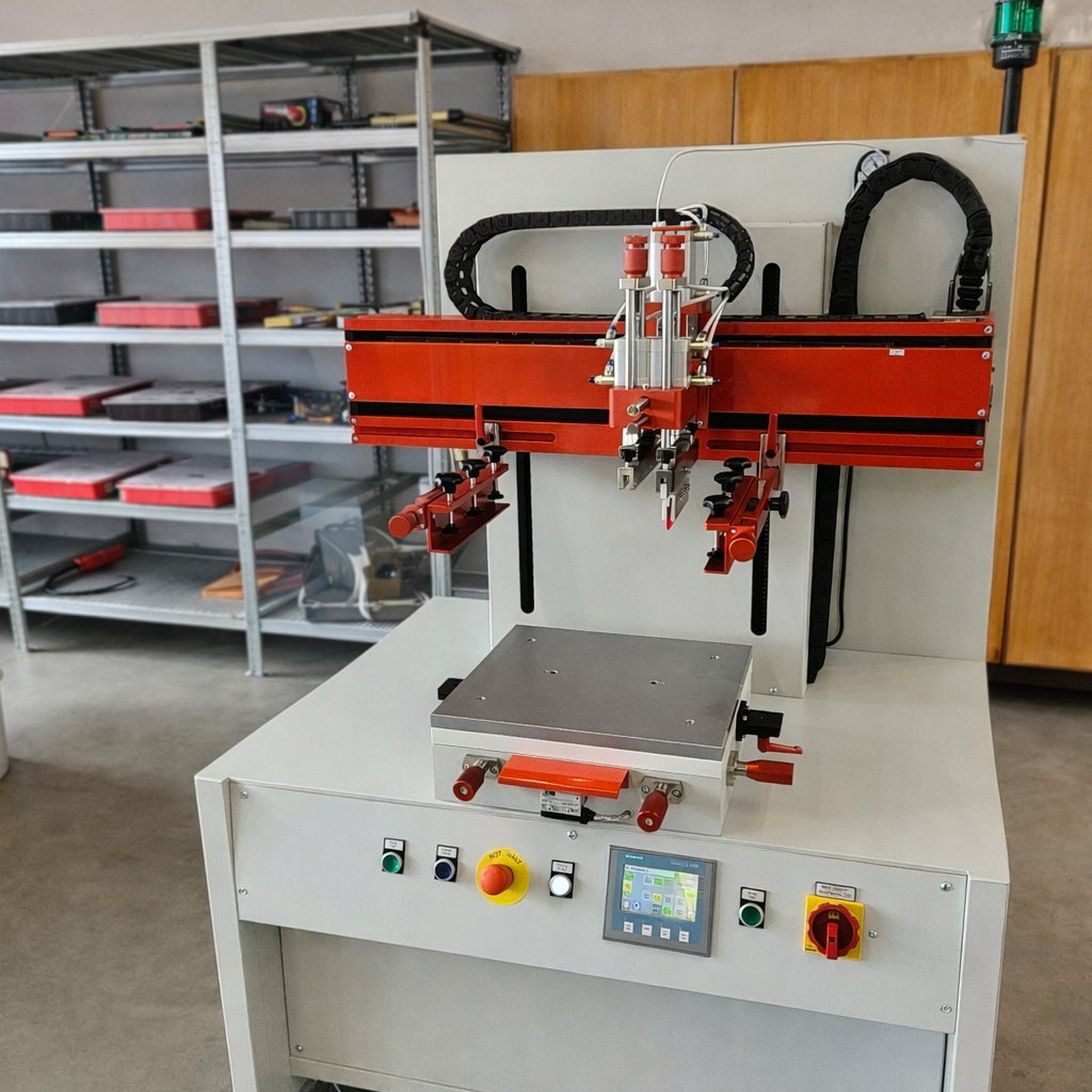 Glas & Keramikindustrie Siebdruck Alraun Maschinenbau