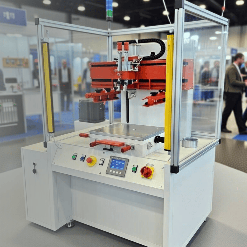 ALRAUN Industrie-Siebdruckmaschine für hochpräzise Fertigung