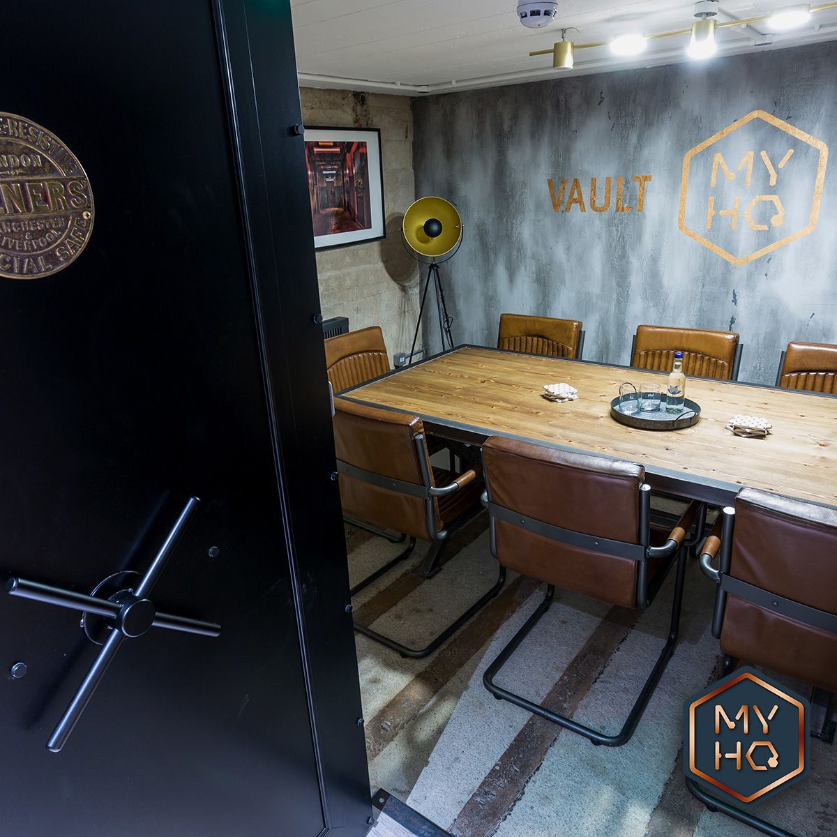 Vault meeting room at MyHQ