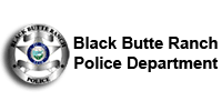 Black butte Police Department Logo