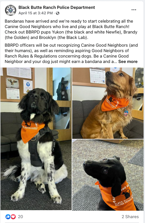 Black Butte Ranch Police Department