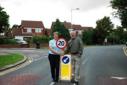 We introduced 20mph on Tyne Crescent