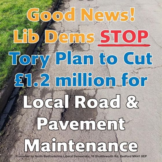 Stopping Tory Cuts to Roads and Pavements