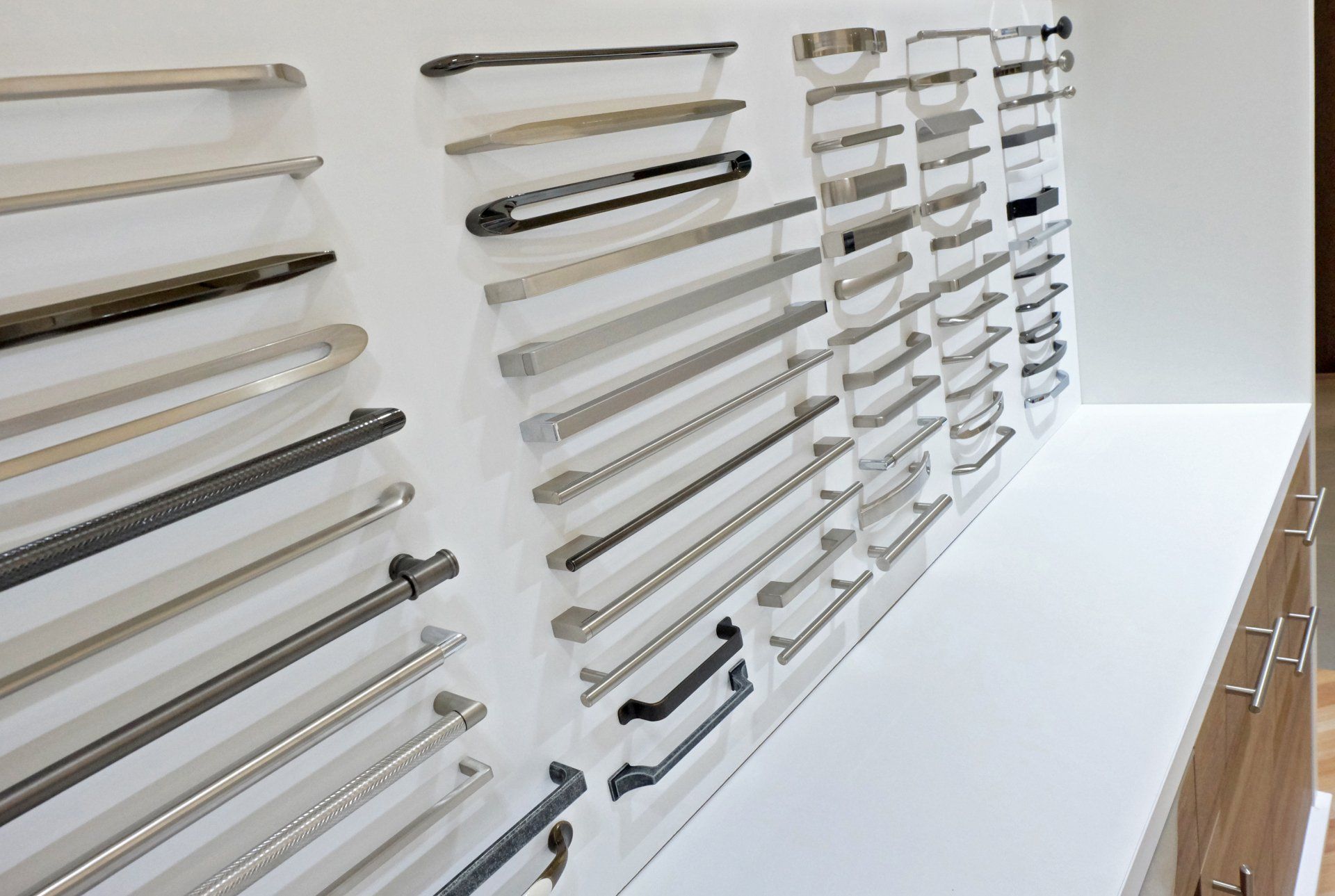Cupboard door handles and fittings