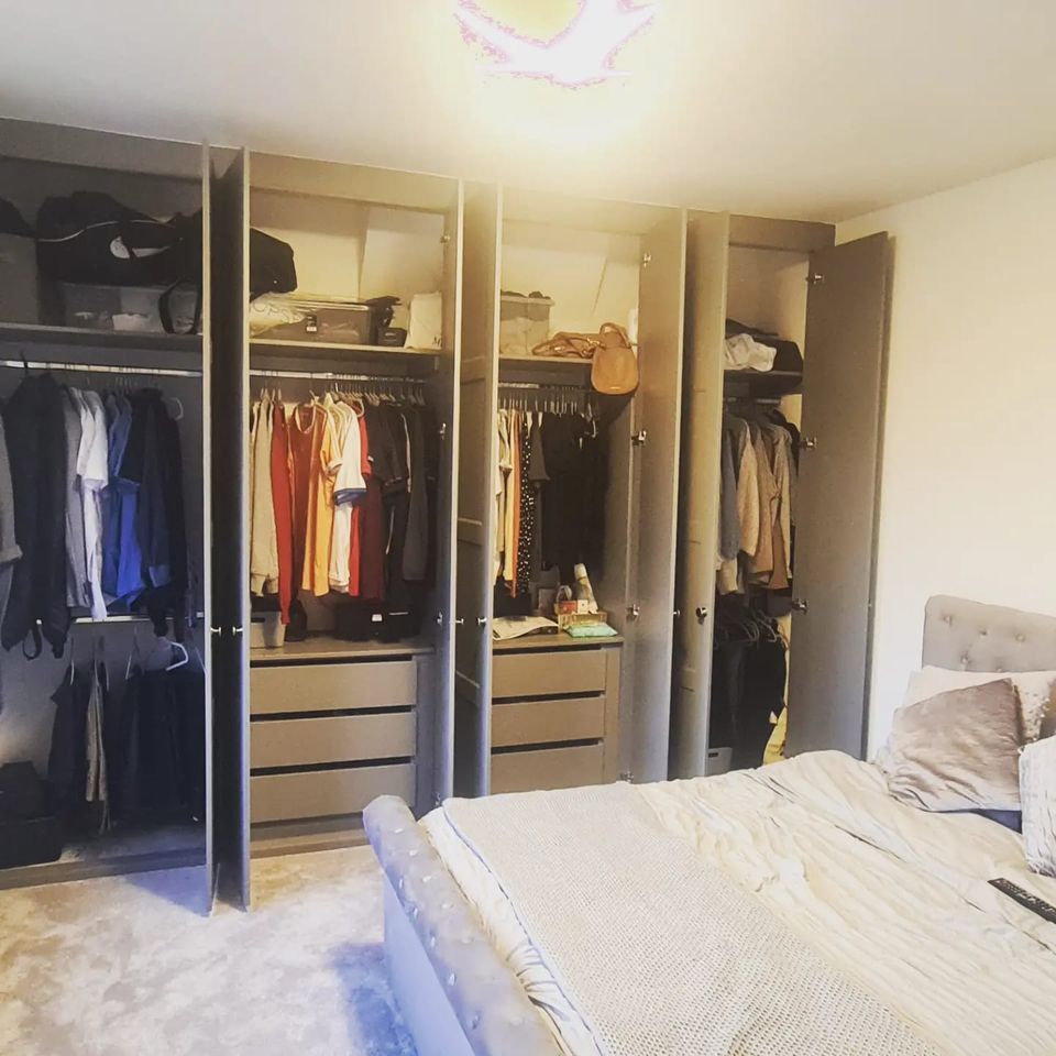 Rivers Kitchen Co completed bedroom project 1