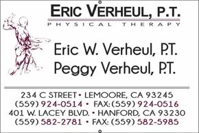 Eric Verheul, P.T. Physical Therapy