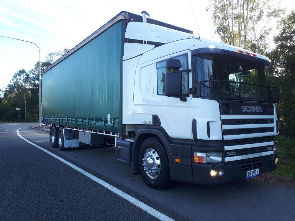 Truck For Commercial Transport Of Goods — Edwards Transport, Cartage & Haulage in Gympie, QLD
