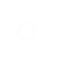 A white background with a circle in the middle of it.