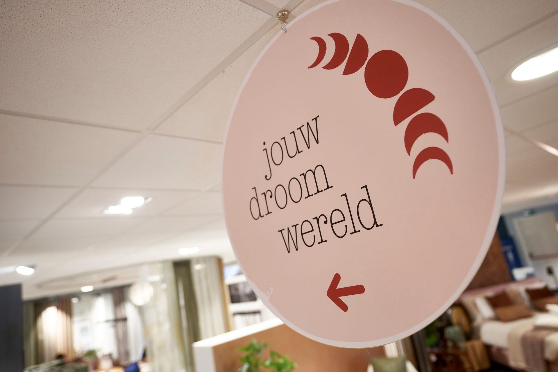 Bewegwijzing naar de slaapafdeling bij Ardesch, ontwikkeld door Sparkblue.