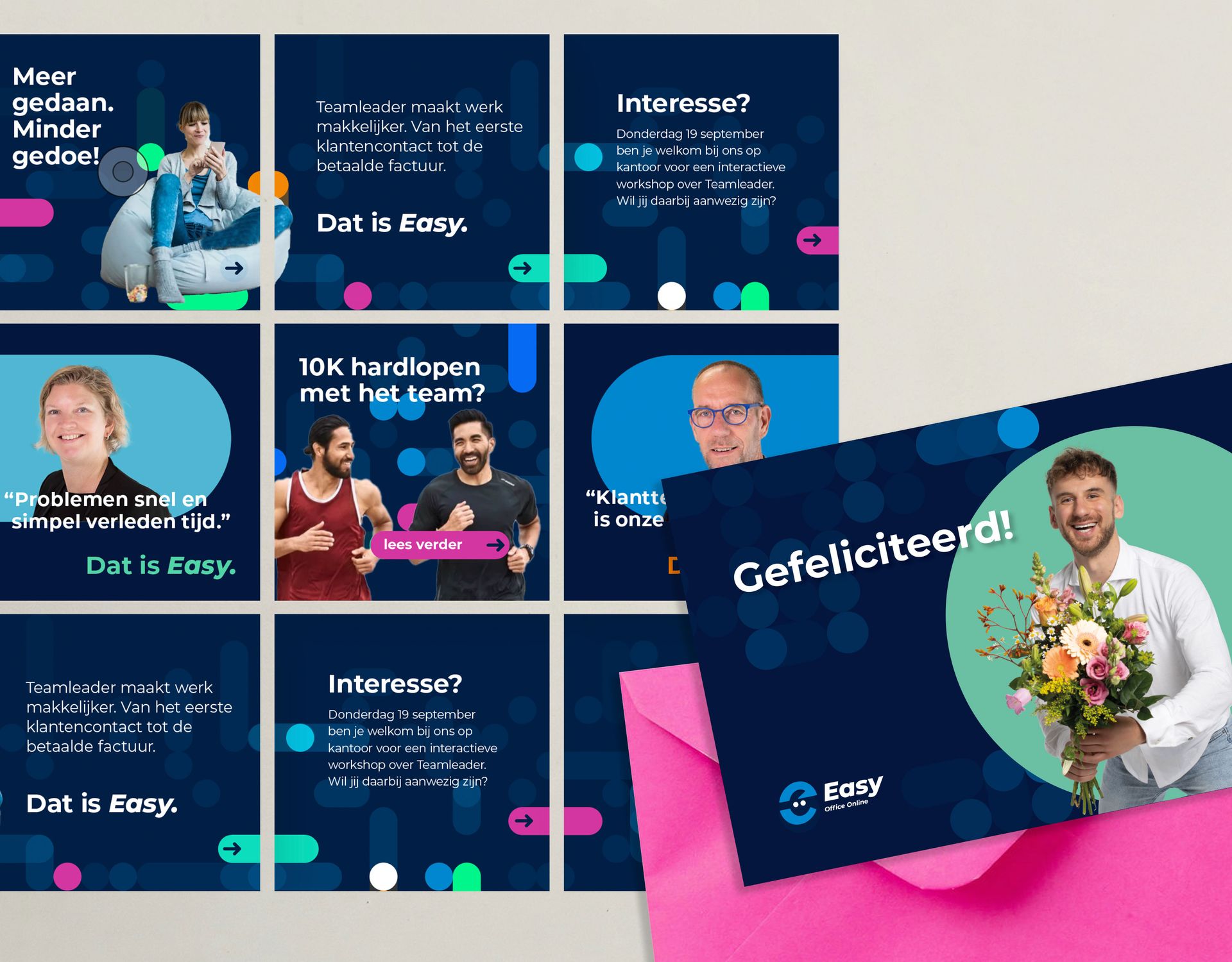 Socials van Easy Office Online
