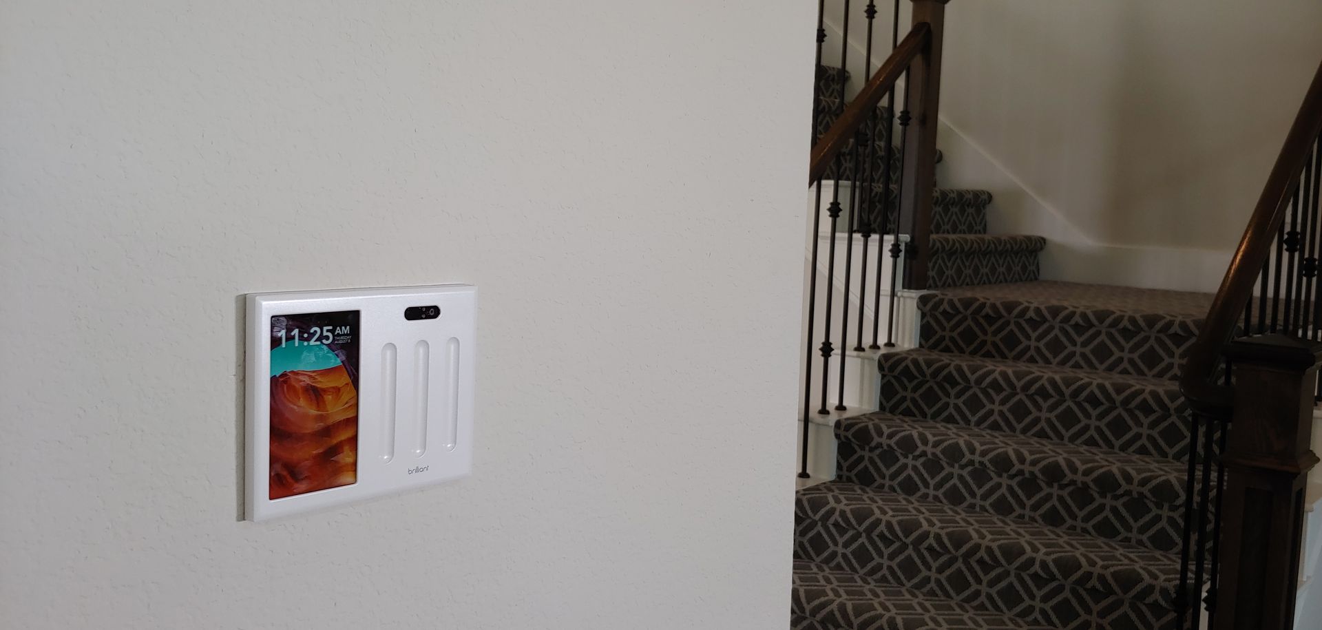 IOT concept. Smart home connection and control with devices through home network