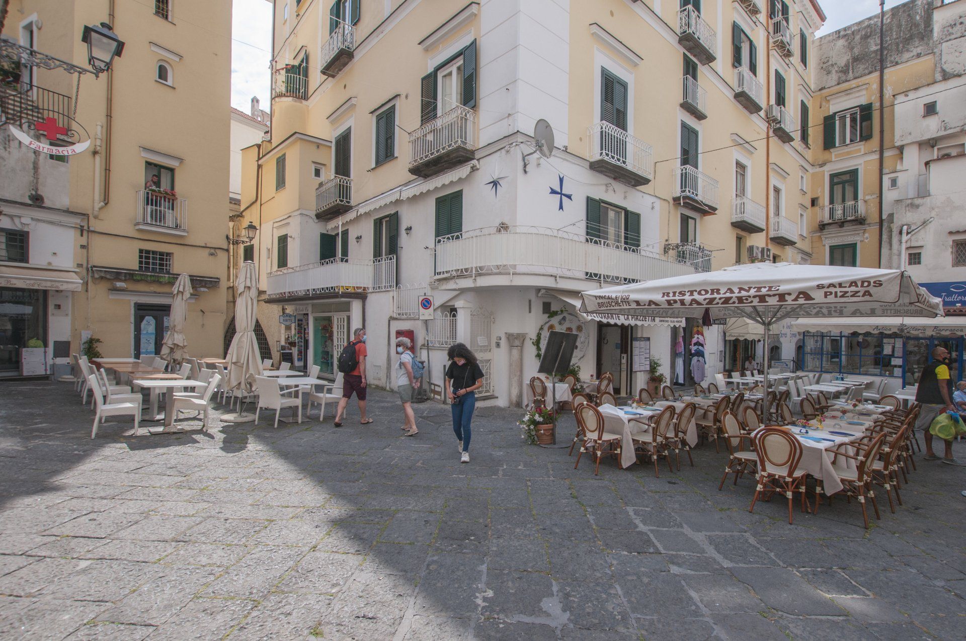 Ristorante di pesce nel cuore di Amalfi