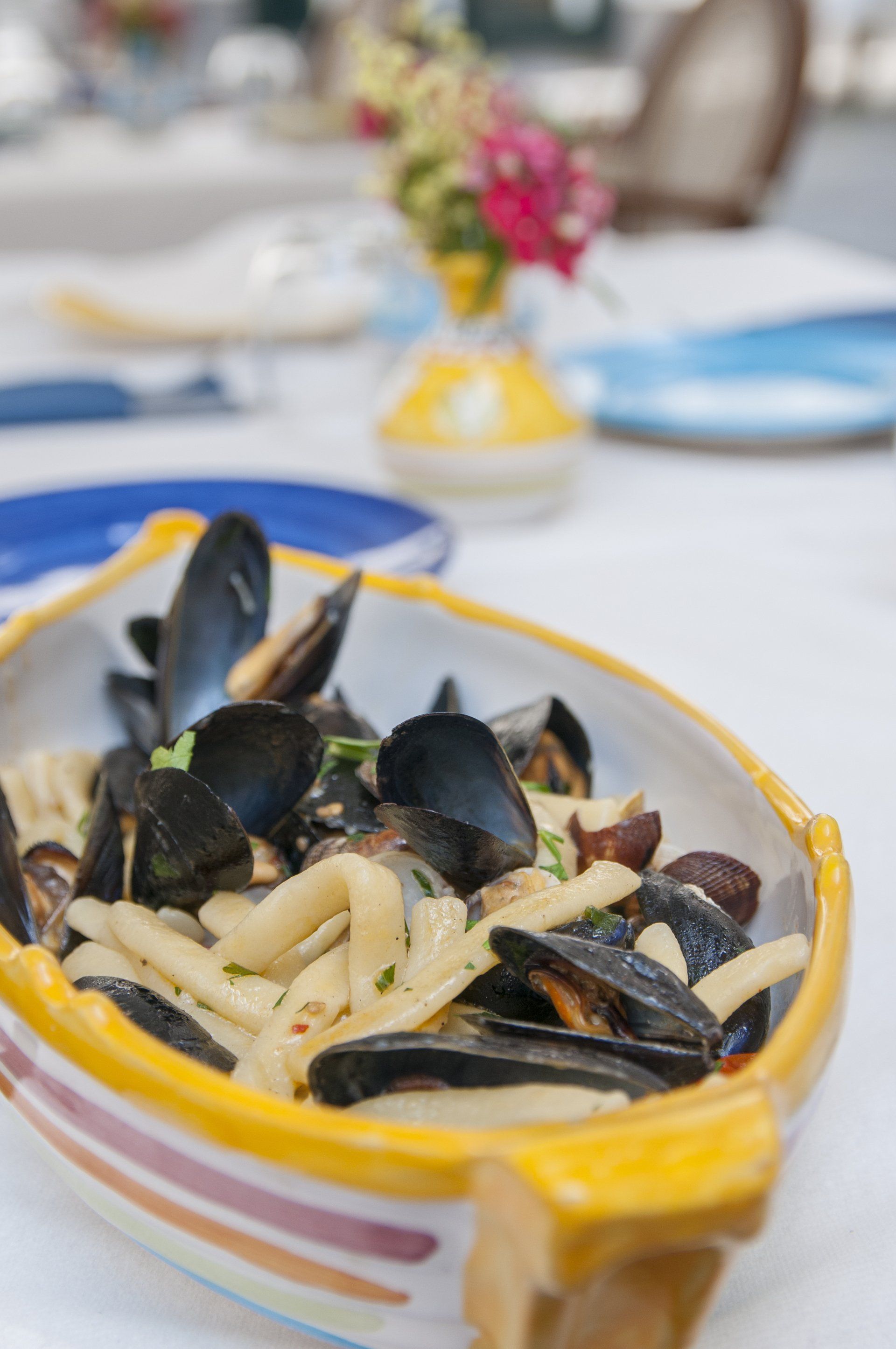 Specialità di pesce della cucina campana