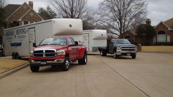 Two Aikman Moving Trailer — Hurst,TX — Aikman Moving
