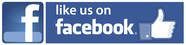 A facebook logo that says like us on facebook