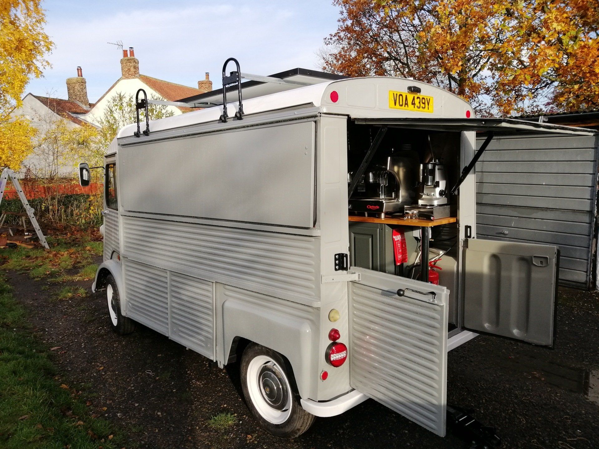 Mobile catering vehicle LPG testing