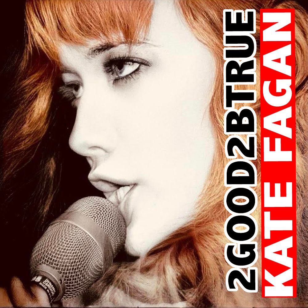 A picture of a woman singing into a microphone