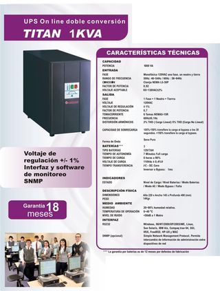 Bielectrón Ltda - Titan 1kva