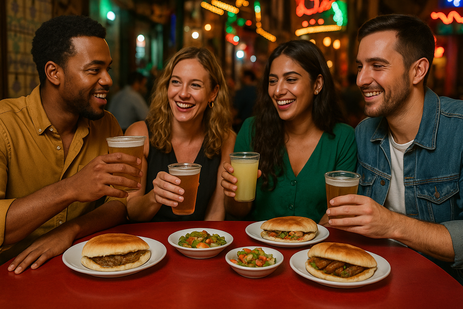 Food & Bar Tour in Downtown Kairo mit Kebda, Sogo2, Arak und lokalen Bieren in versteckten Bars