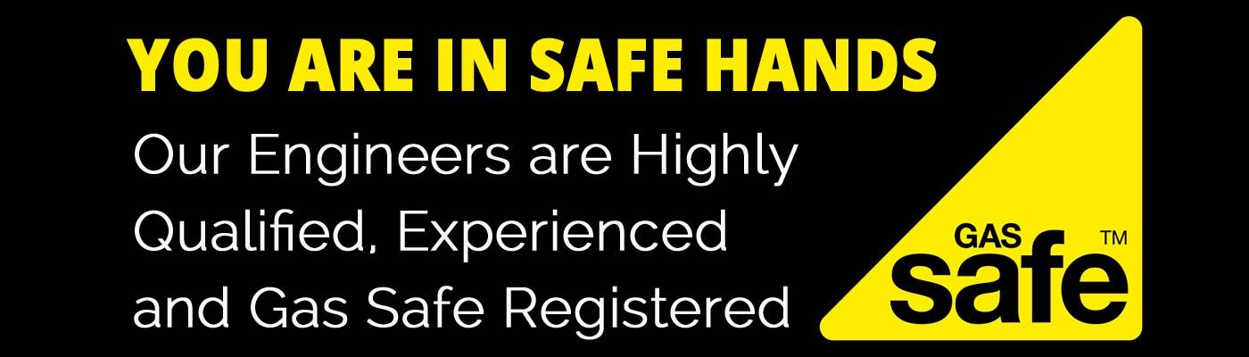 Gas safe registered engineer banner