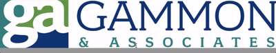 A logo for gammon & associates is shown on a white background