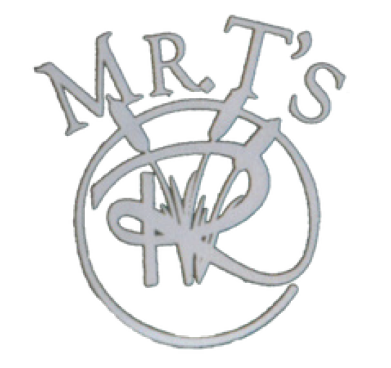 A logo for mrt 's is shown on a white background