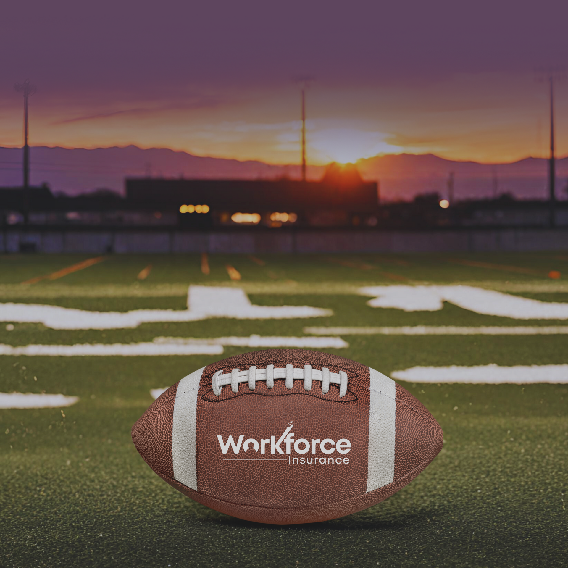 Sun setting on American football field, symbolizing a Sunset clause in Contingent Liability policies