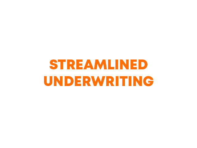 streamlined underwriting