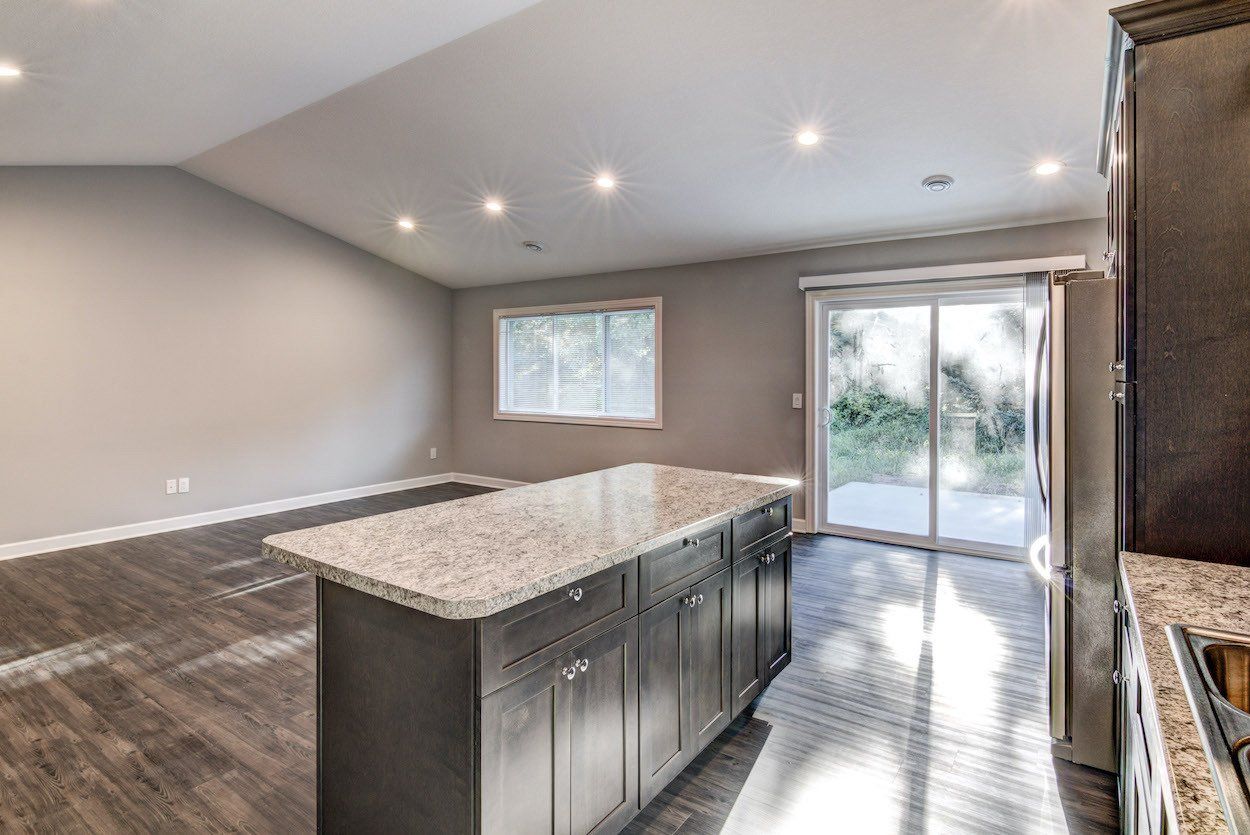 New Richmond kitchen island photo