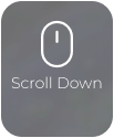 A picture of a scroll down button on a phone.