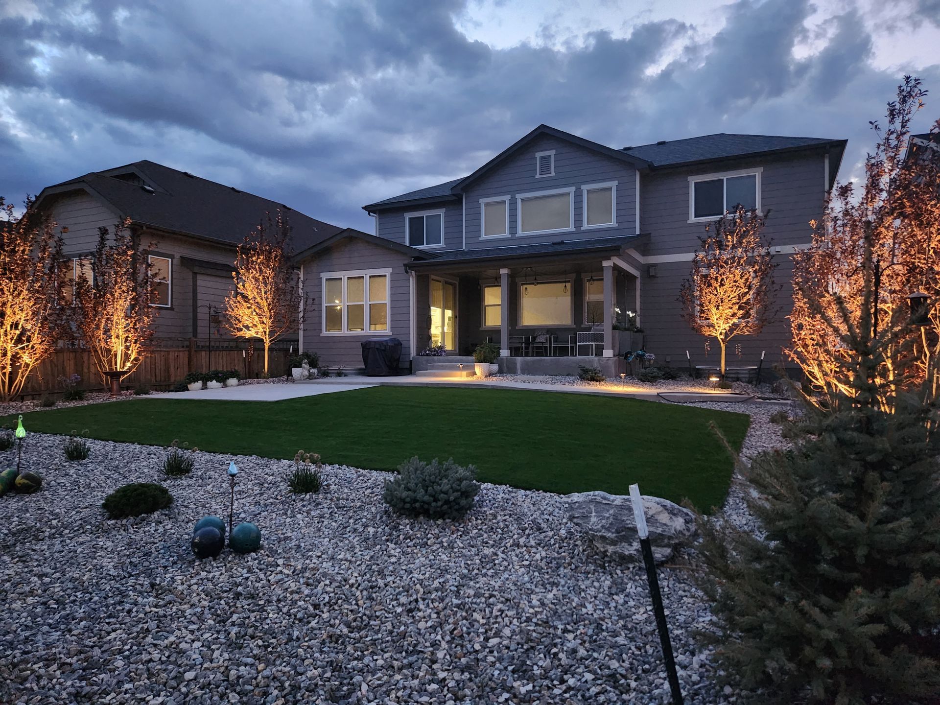 Sports turf installation