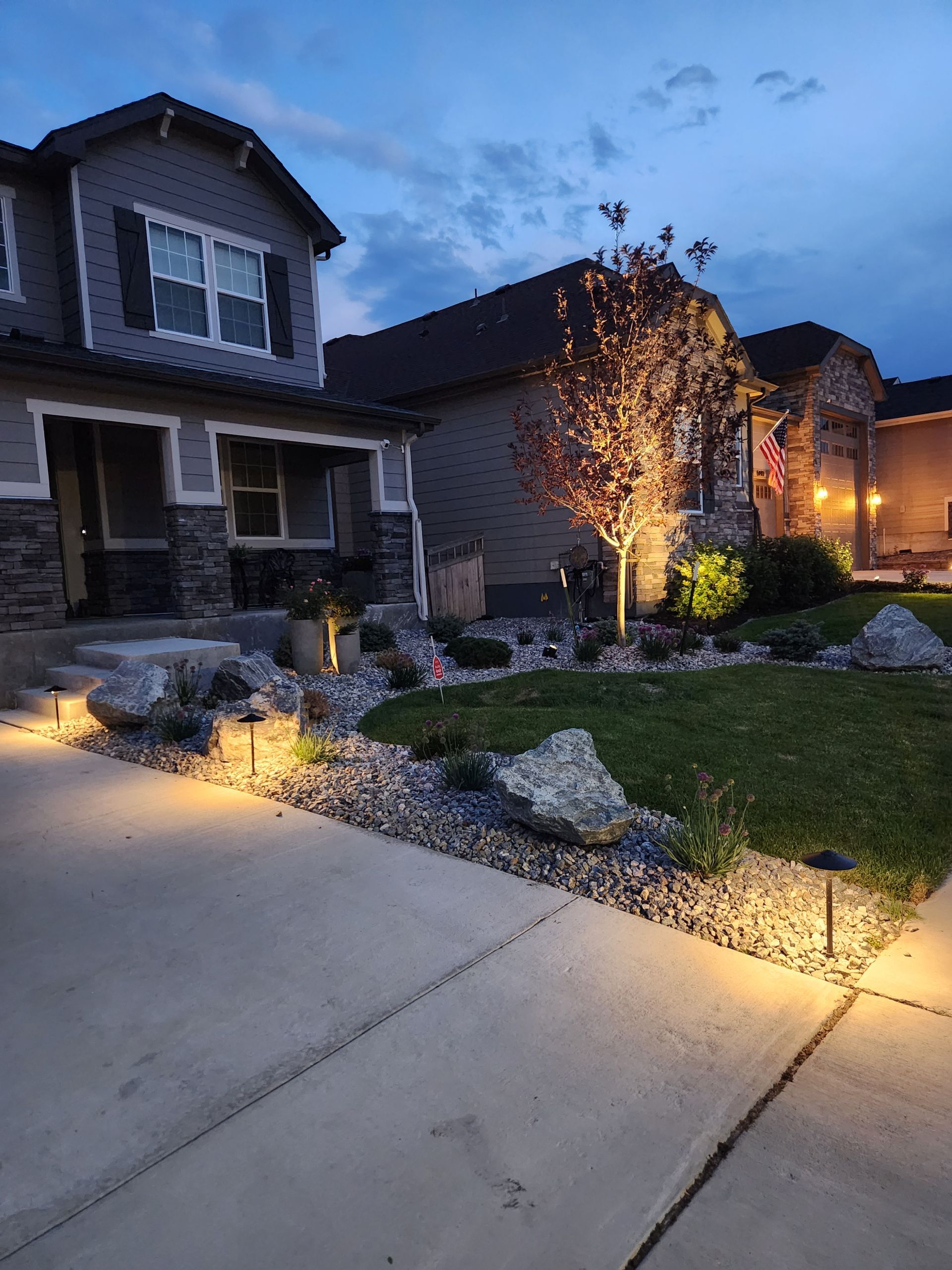 Driveway lighting