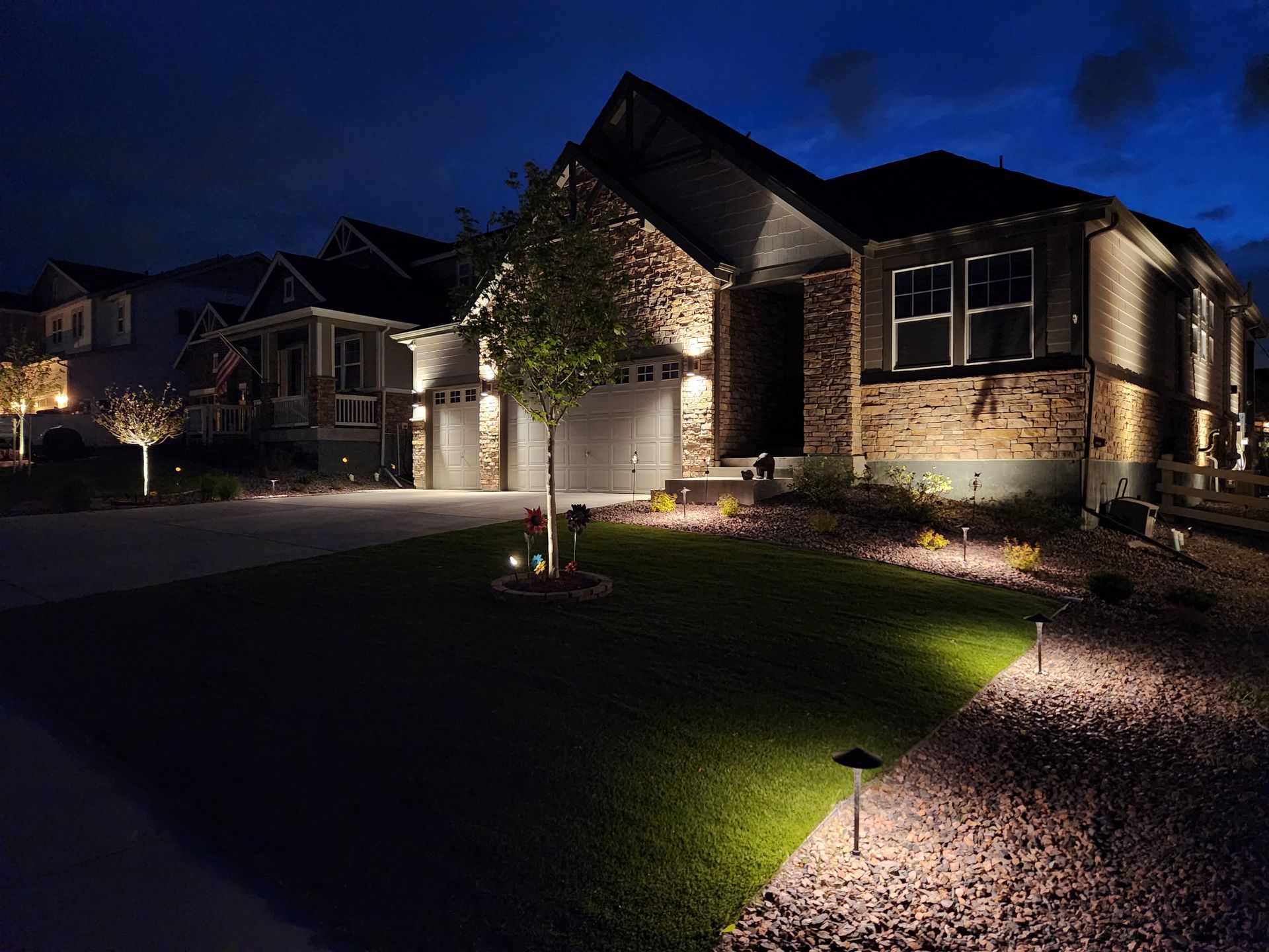 Landscape light installers