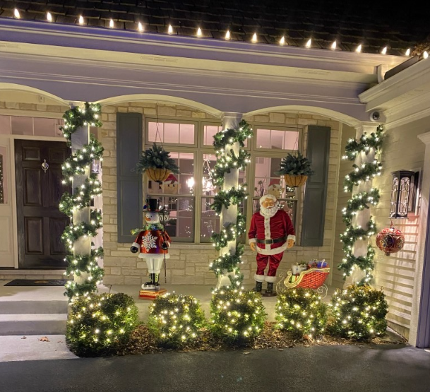 Professional Christmas light installer