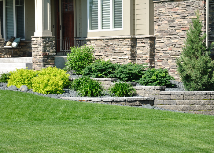 Retaining wall Install